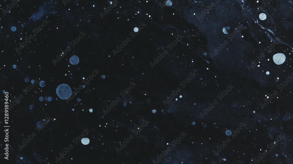 Poster dark granite patterned formica texture with abstract cosmic design