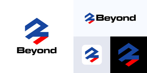 Letter B logo design, Creative simple modern icon B for identity sign symbol, Premium vector B logo illustration template, Initial B for Business identity logo, Usable for technology or other business © Erips.id