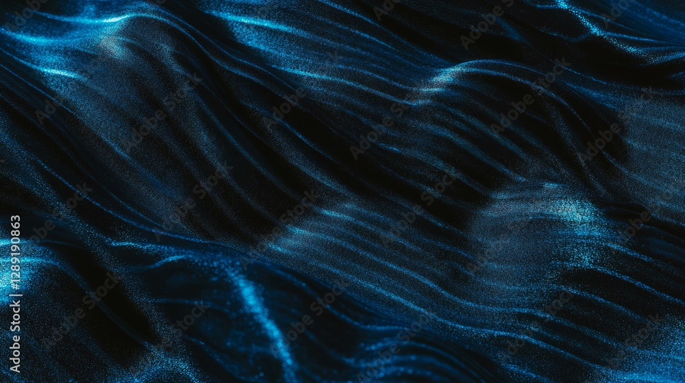 Poster textured abstract with irregular wavy ribbed hard plastic patterns in dark tones