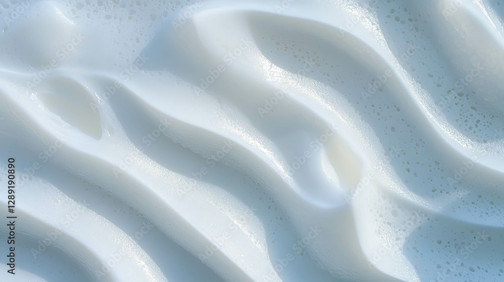 Poster abstract pattern of irregular wavy ribbed hard plastic texture in soft light