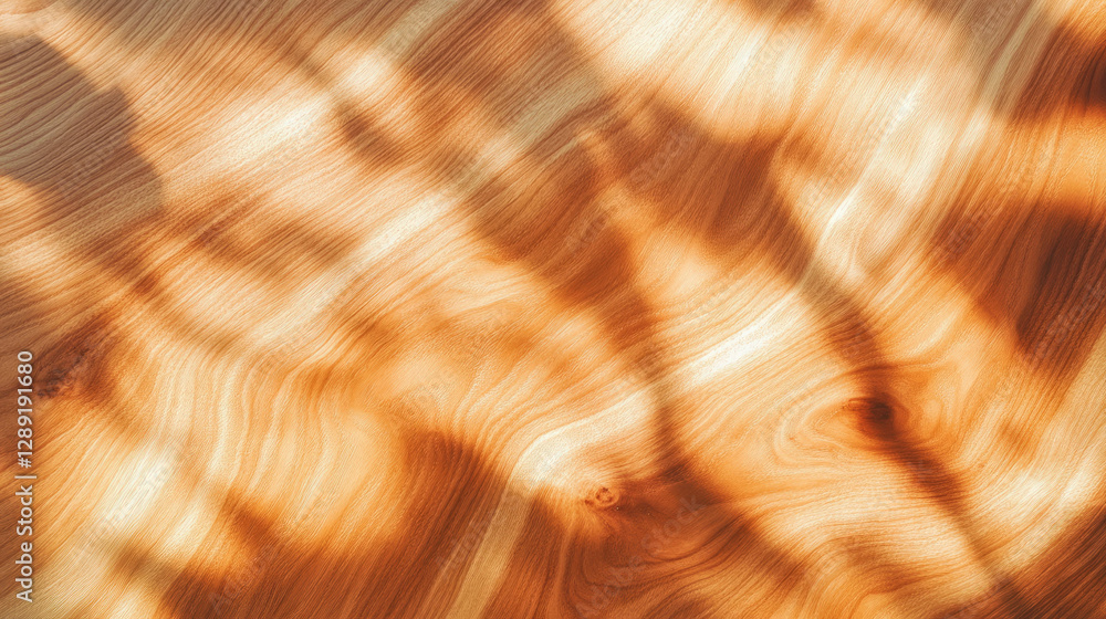 Poster light wood texture with smooth surface and natural grain patterns