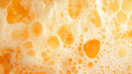 Macro close-up of sponge texture with pores for design and background use