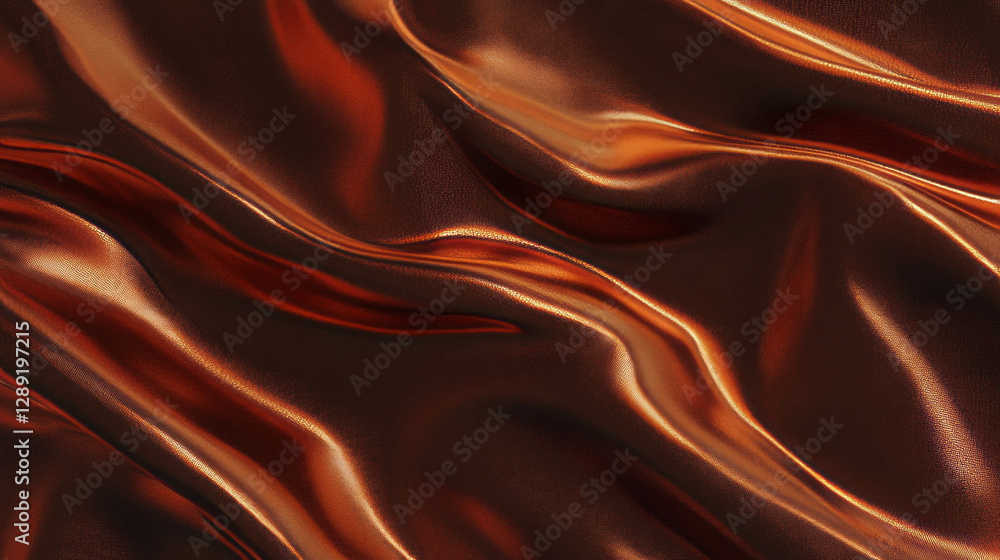 Poster elegant mahogany texture with oiled finish for luxurious design projects