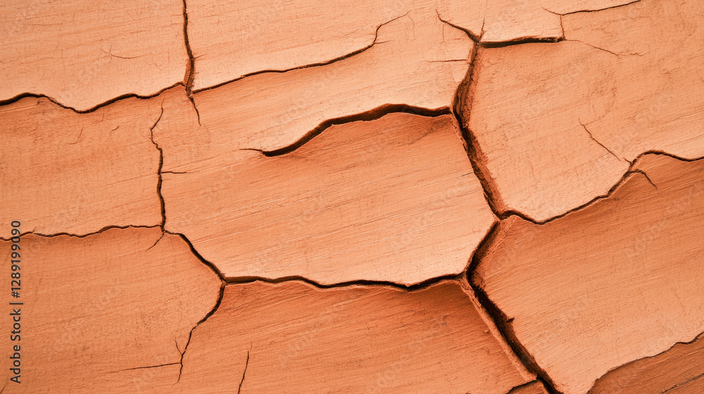 Poster natural mango wood texture with filled cracks and smooth surfaces for rustic designs