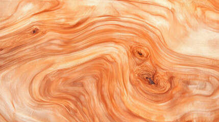 Natural mango wood texture with knots and dark rings for design