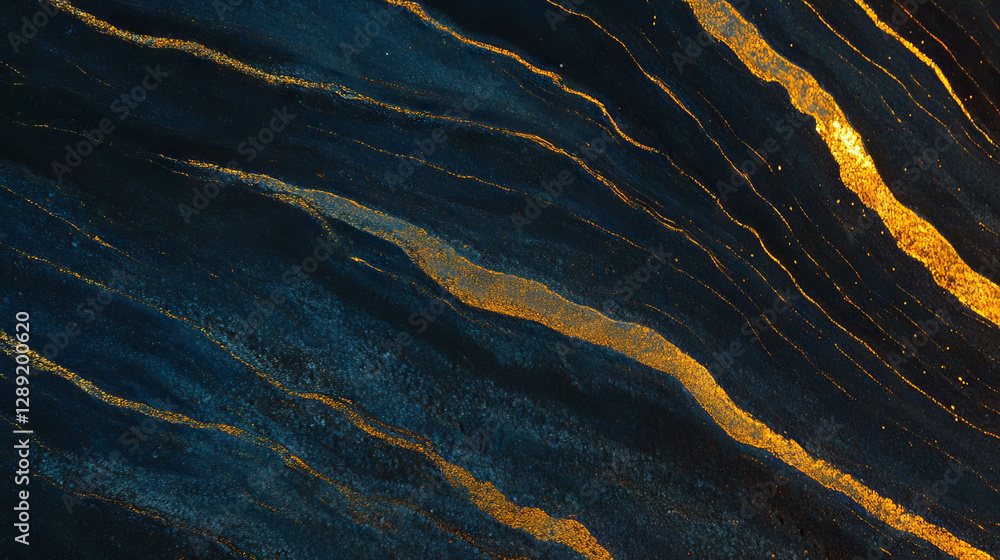 Aufkleber Abstract texture of mango wood with distinctive color patterns for design