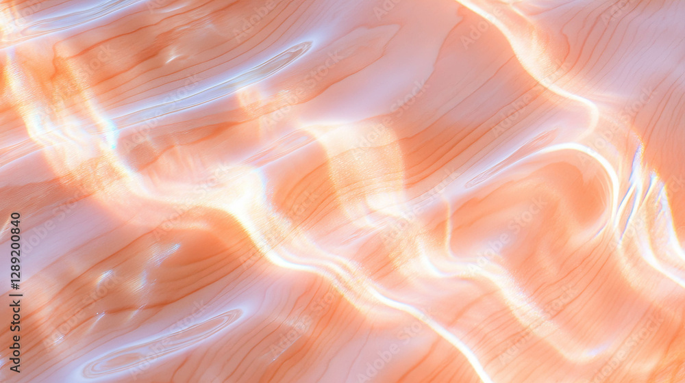 Poster Abstract maple texture with clear glass effect for design