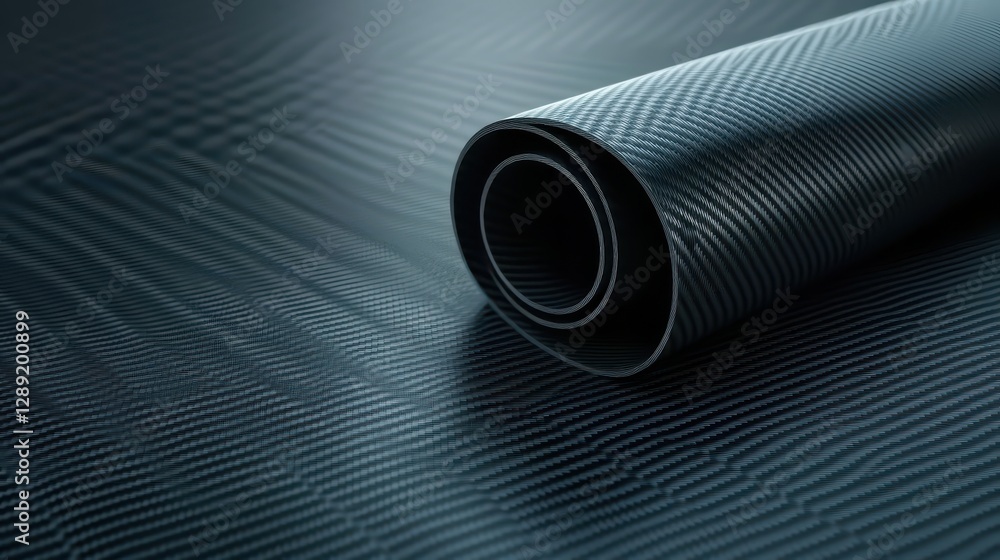 Poster intricate dark abstract texture, closeup of complex patterns and woven design closeup