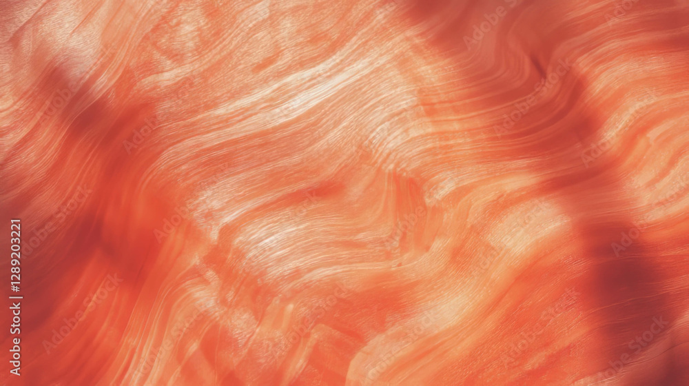 Poster Vibrant maple texture with artistic abstract waves for design backgrounds