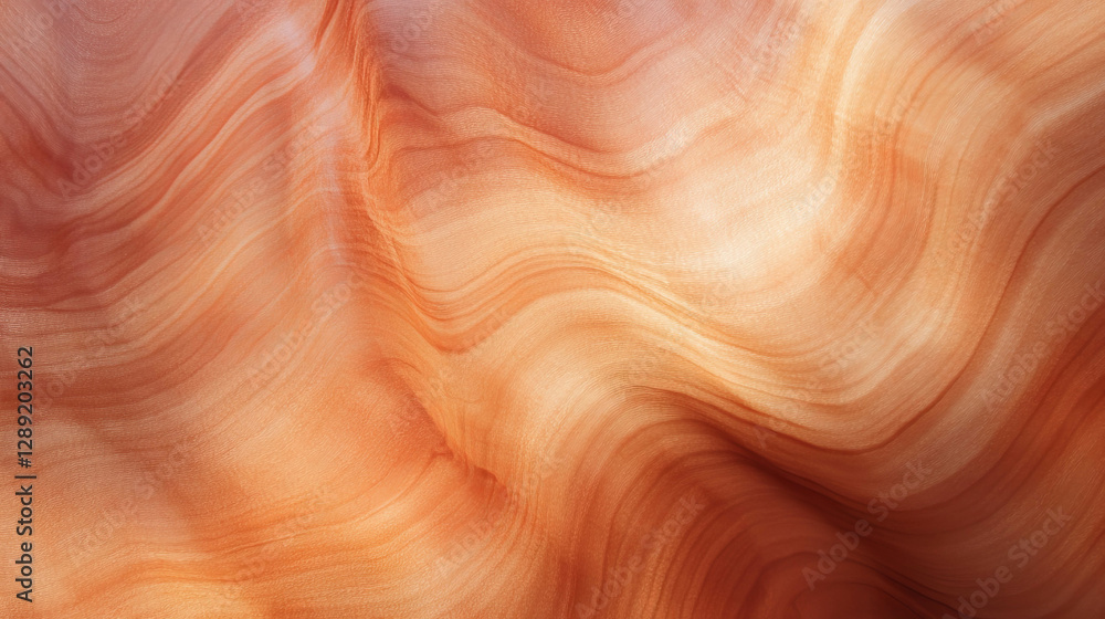 Poster Abstract maple texture with soft wavy pattern for artistic design