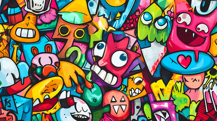 bold urban background wall