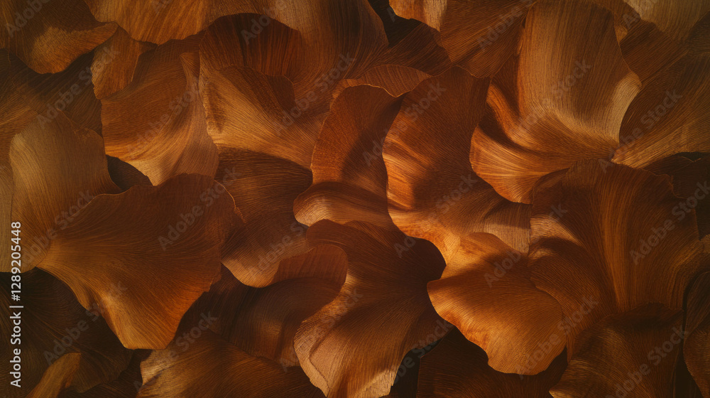 Poster abstract mdf texture with textured coating and soft lighting for interior design