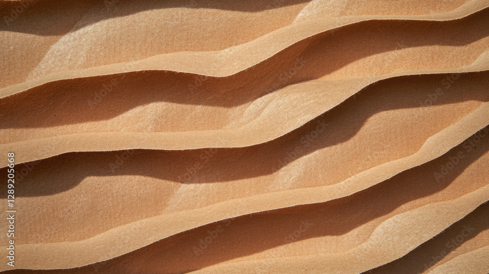 Poster Abstract mdf texture with thick layers and rough surface for creative design