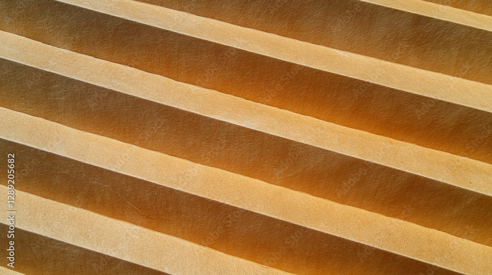 Poster close-up of textured mdf surface with thick layers for design and craft inspiration