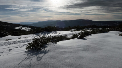 Monta&ntilde;a nevada
