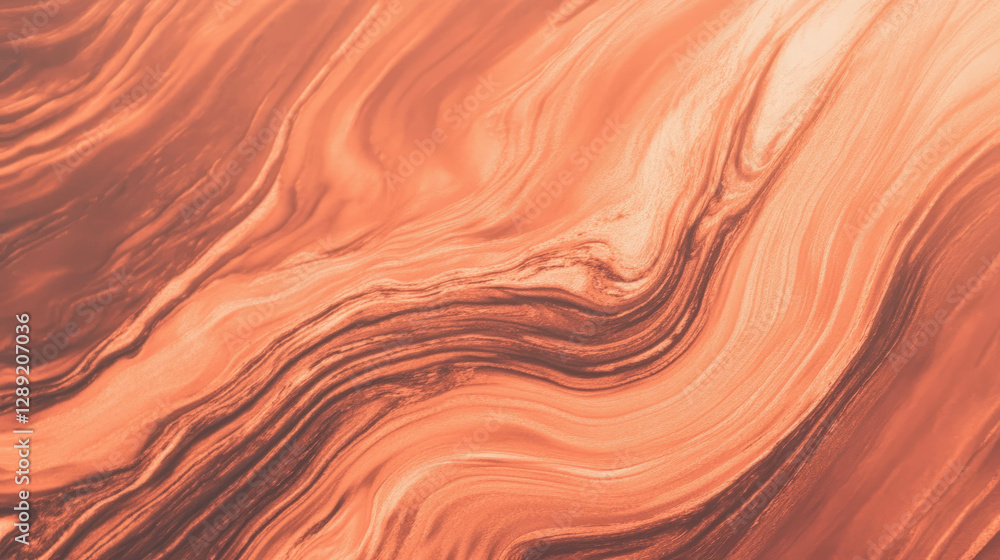 Poster swirling grain patterns of olive wood texture for artistic design
