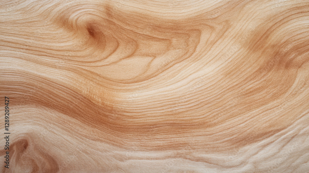 Poster Smooth sanded osb texture with subtle patterns for design and construction