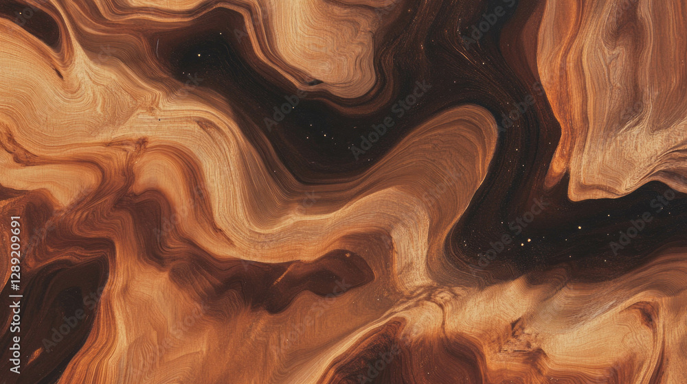 Poster abstract texture of osb with swirling strands and rough surface for creative design