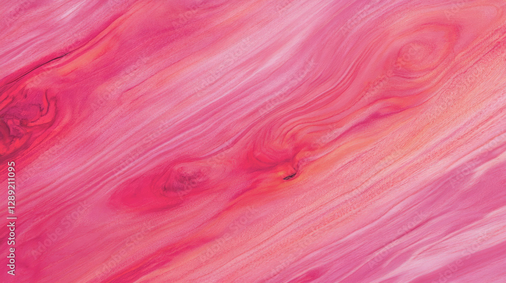 Poster vibrant pink ivory wood texture with natural swirls and patterns for design projects