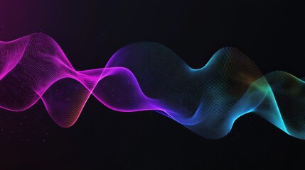 Dynamic waves of color flow through the digital world, where AI, technology, and music converge in an endless symphony of innovation.