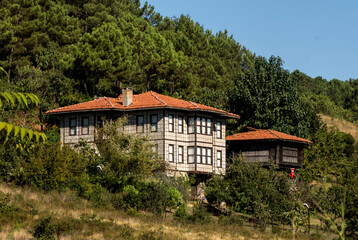 house in the mountains