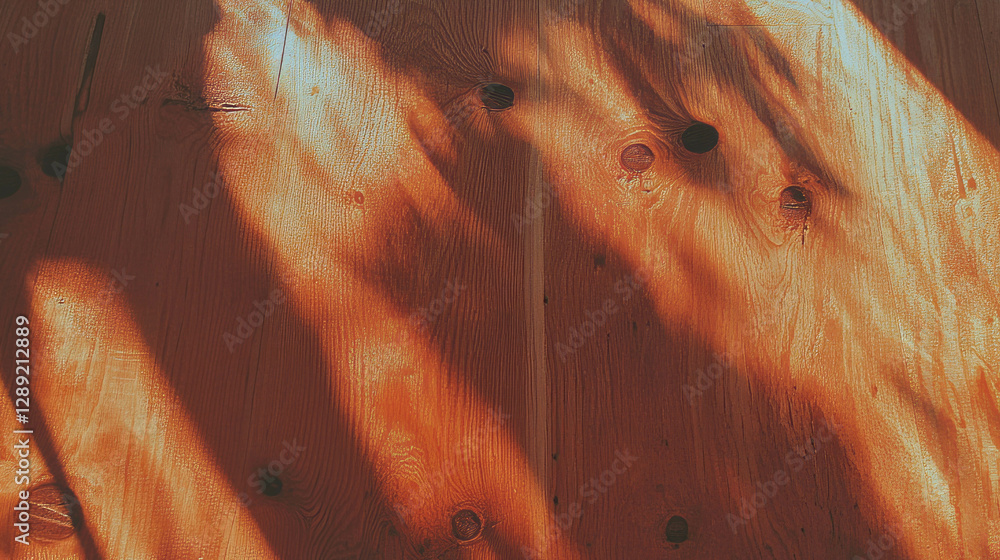 Leinwandbilder natural plywood texture with dramatic shadows and distinct patterns for rustic design