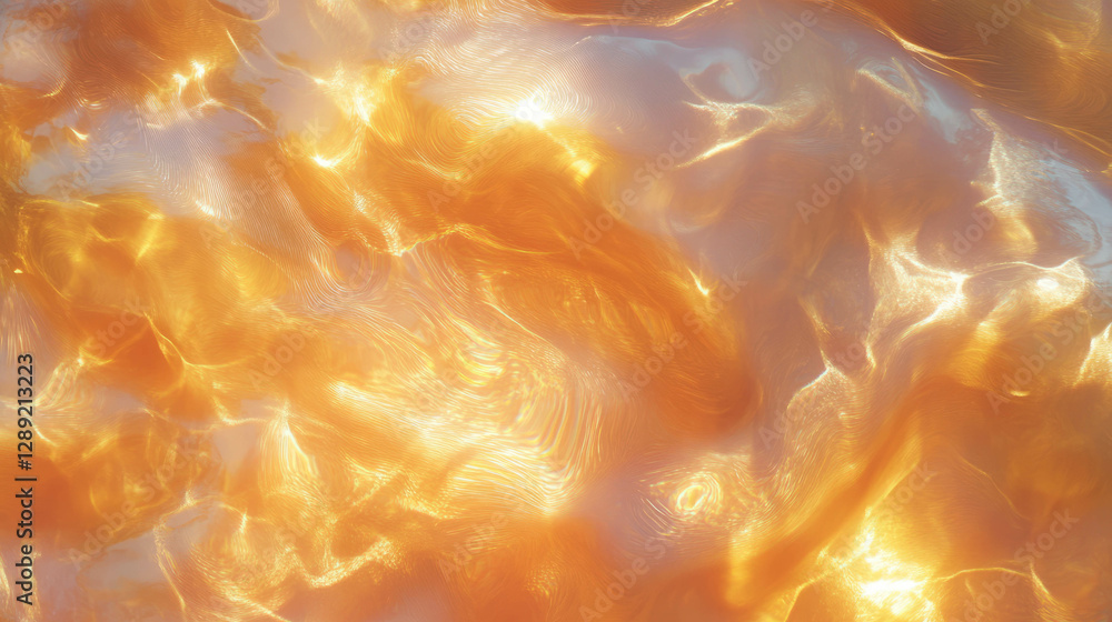 Poster Polished maple texture with subtle sheen for creative background and design