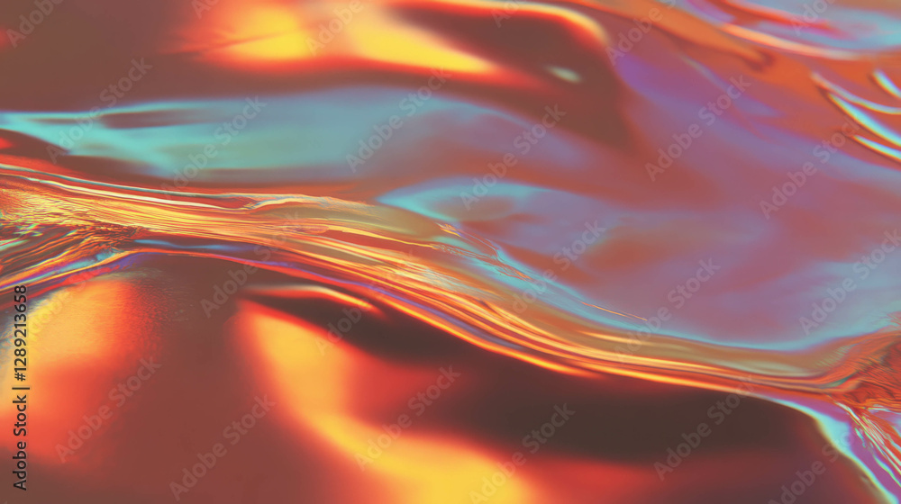 Aufkleber warm toned reddish bronze texture with grain for design and backgrounds