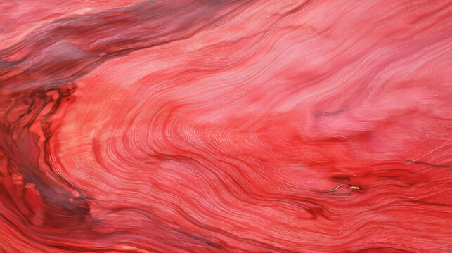 Rich texture of redheart wood erythroxylum mexicanum for design and craftwork