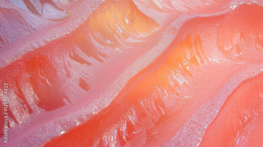 Poster vibrant abstract texture of ribbed plastic with rough surf pattern for artistic design