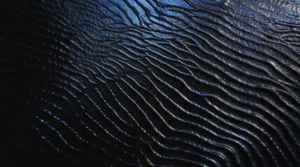 Obraz premium Ribbed plastic texture with enhanced surface design for creative backgrounds