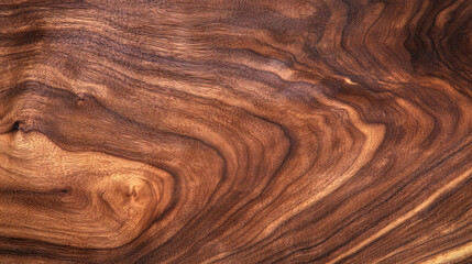 Obraz premium Rustic walnut texture with deep grooves and rich dark tones for design and decoration