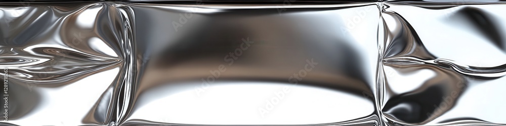 Poster elegant 3d silver rectangle design for clickable web buttons and premium certificate stamps
