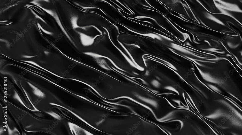 Poster rumpled lead foil texture with dull sheen for design and art projects