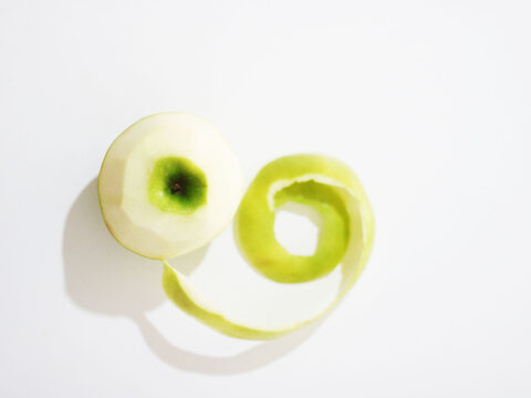 manzana pelada