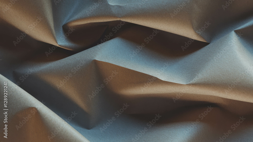 Poster abstract texture of shallow ribbed grey paper with smooth surface