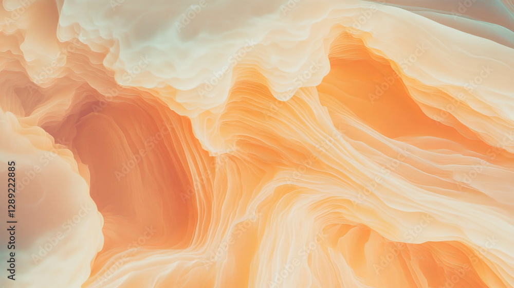 Poster abstract texture of smooth beech wood with fine grain and light tones for artistic design