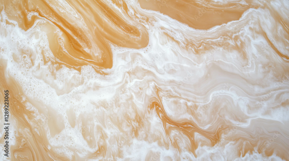 Poster abstract marble texture with smooth maple and light tones for interior design