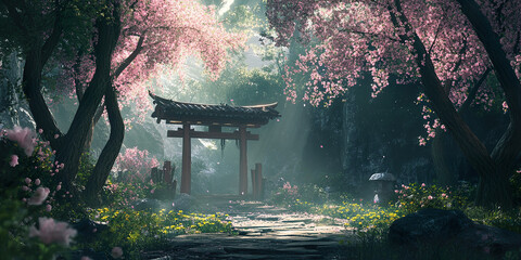 Enchanted Japanese Garden
