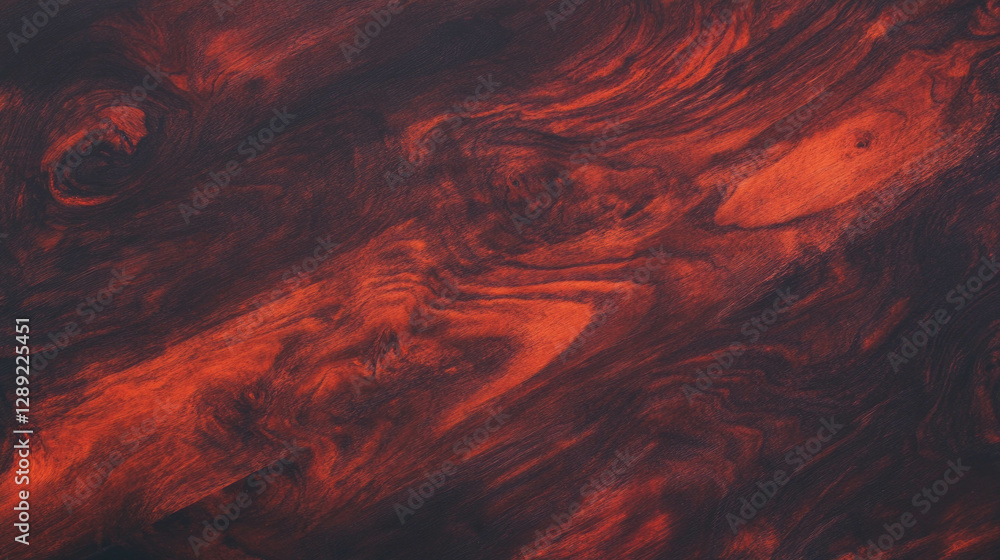 Aufkleber dark reddish brown teak wood texture for background and design projects