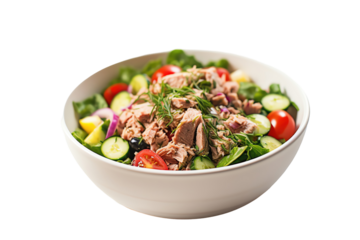 Isolated Tuna Salad