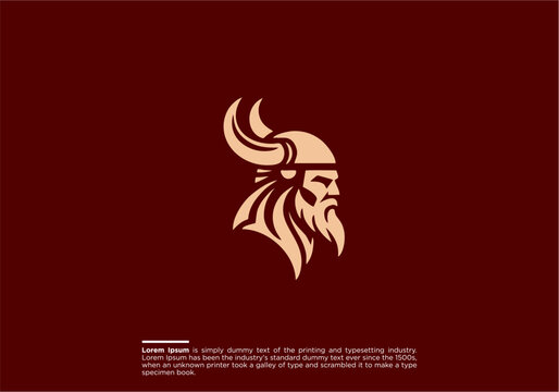 Viking logo design inspiration. Good for masculine" business: Transportation, Cross Fit, Gym, Game Club, etc - Vector