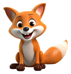 Fototapeta premium PNG Fox mammal animal pet.