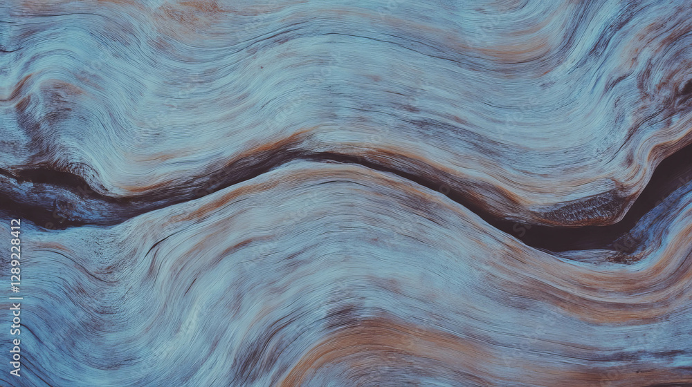 Aufkleber abstract close-up of teak wood with tight grain and uniform light