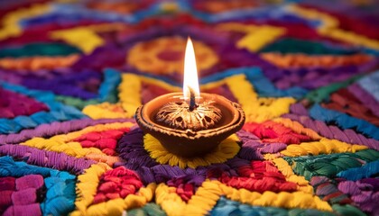Traditional Diwali, Diwali Festival, Oil Lamps 