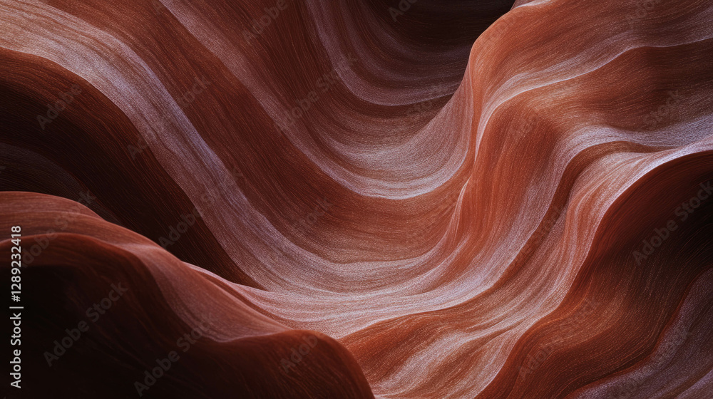Poster elegant walnut texture with fine grain and subtle lighting effects