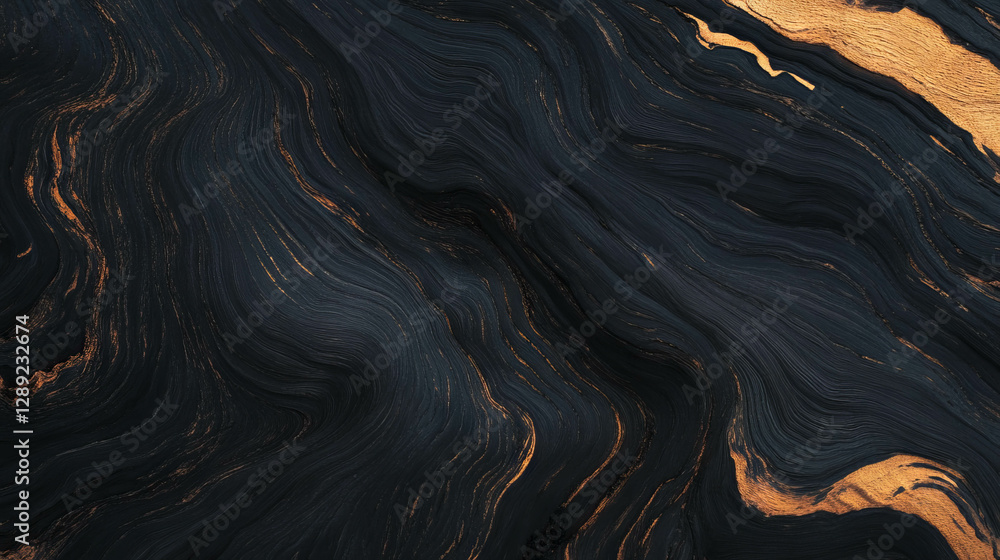 Poster abstract walnut texture with heartwood and rich dark tones for design and art projects