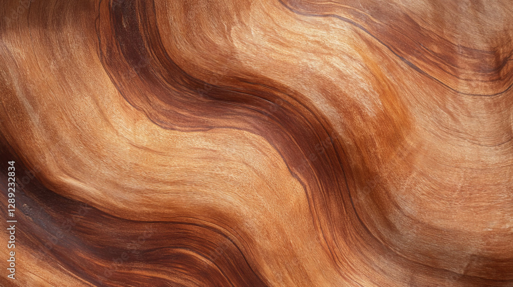 Poster natural walnut texture with light brown color for background and design
