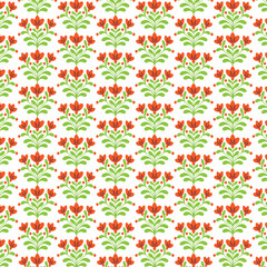 seamless pattern with flowers