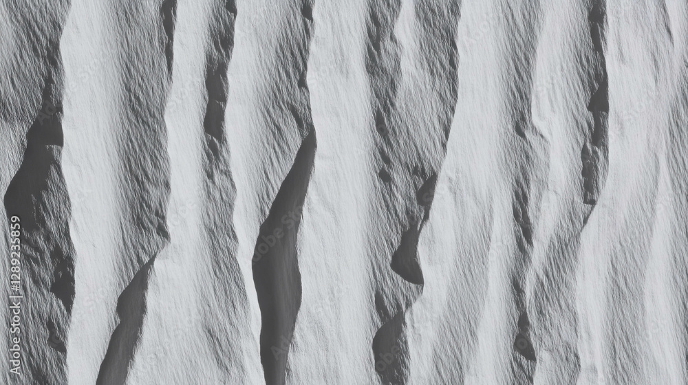 Poster textured ribbed grey paper surface for design and art projects